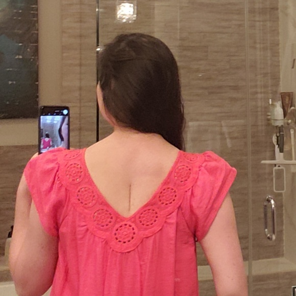 Bcbgmaxazria women's salmon pink small - Picture 4 of 7